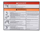 1703797 Decal, Warning/Danger Plat | JLG